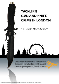 Lib Dems launch knife crime proposals
