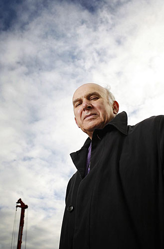 Vince Cable, who will be speaking in Walthamstow on Tuesday
