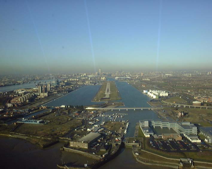 View of London City Airport